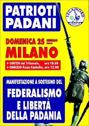 I Manifesti Lega Nord - 2004